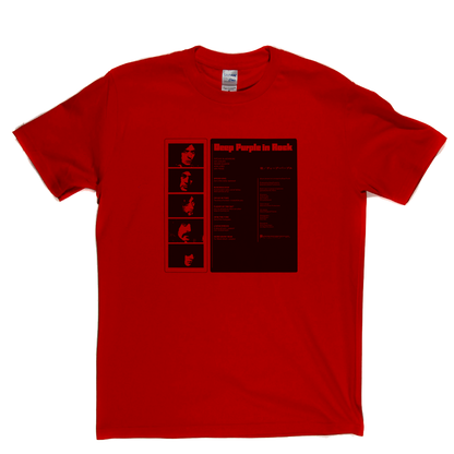Deep Purple In Rock Inside Sleeve T-Shirt