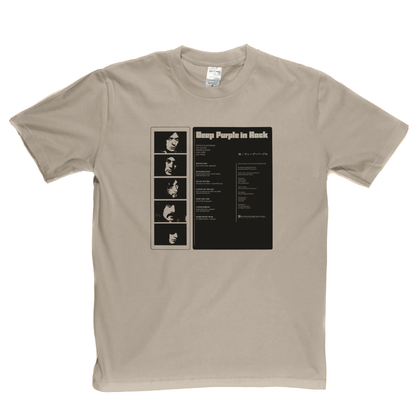 Deep Purple In Rock Inside Sleeve T-Shirt
