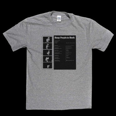 Deep Purple In Rock Inside Sleeve T-Shirt