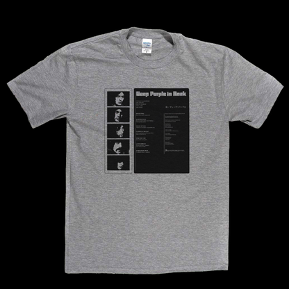 Deep Purple In Rock Inside Sleeve T-Shirt