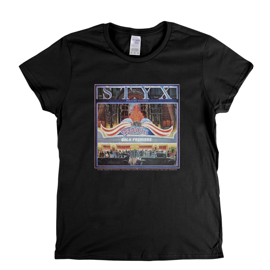 Styx Paradise Theatre Womens T-Shirt