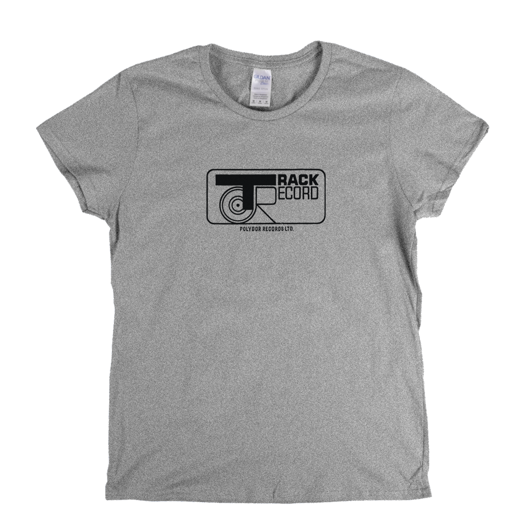Track Record Label Logo Womens T-Shirt