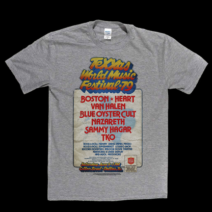 Texxas World Music Festival 79 T-Shirt