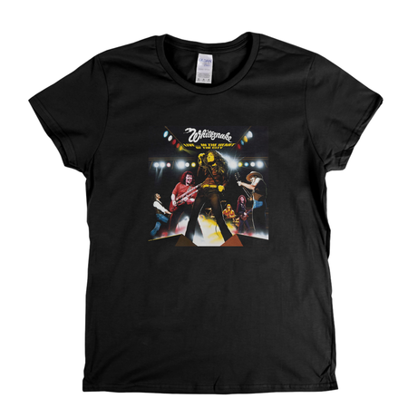Whitesnake Live In The Heart Of The City Womens T-Shirt