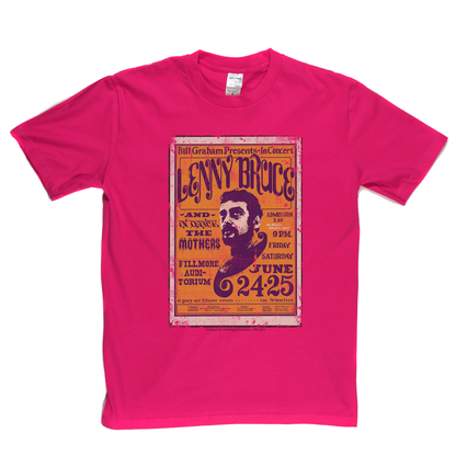 Lenny Bruce Fillmore Poster T-Shirt