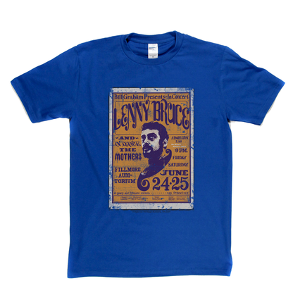 Lenny Bruce Fillmore Poster T-Shirt