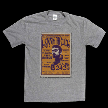 Lenny Bruce Fillmore Poster T-Shirt
