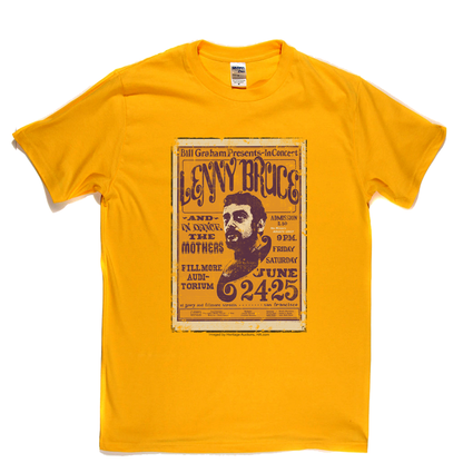 Lenny Bruce Fillmore Poster T-Shirt