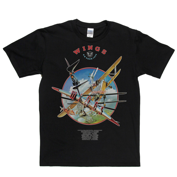 Wings Uk Tour 1979 Poster TShirt