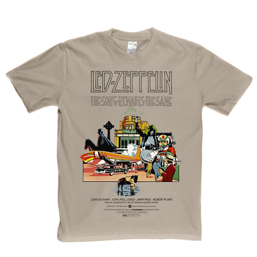 Led Zeppelin The Song Remains The Same Poster T-Shirt