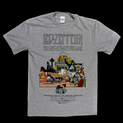 Led Zeppelin The Song Remains The Same Poster T-Shirt