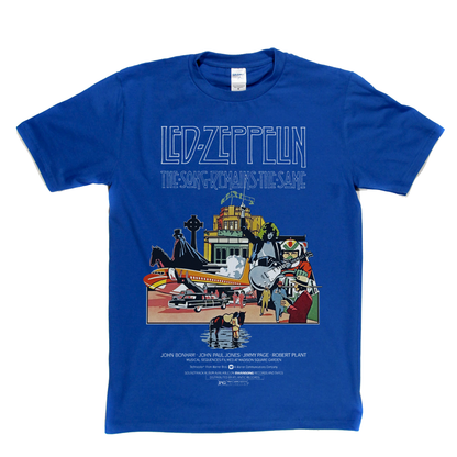 Led Zeppelin The Song Remains The Same Poster T-Shirt