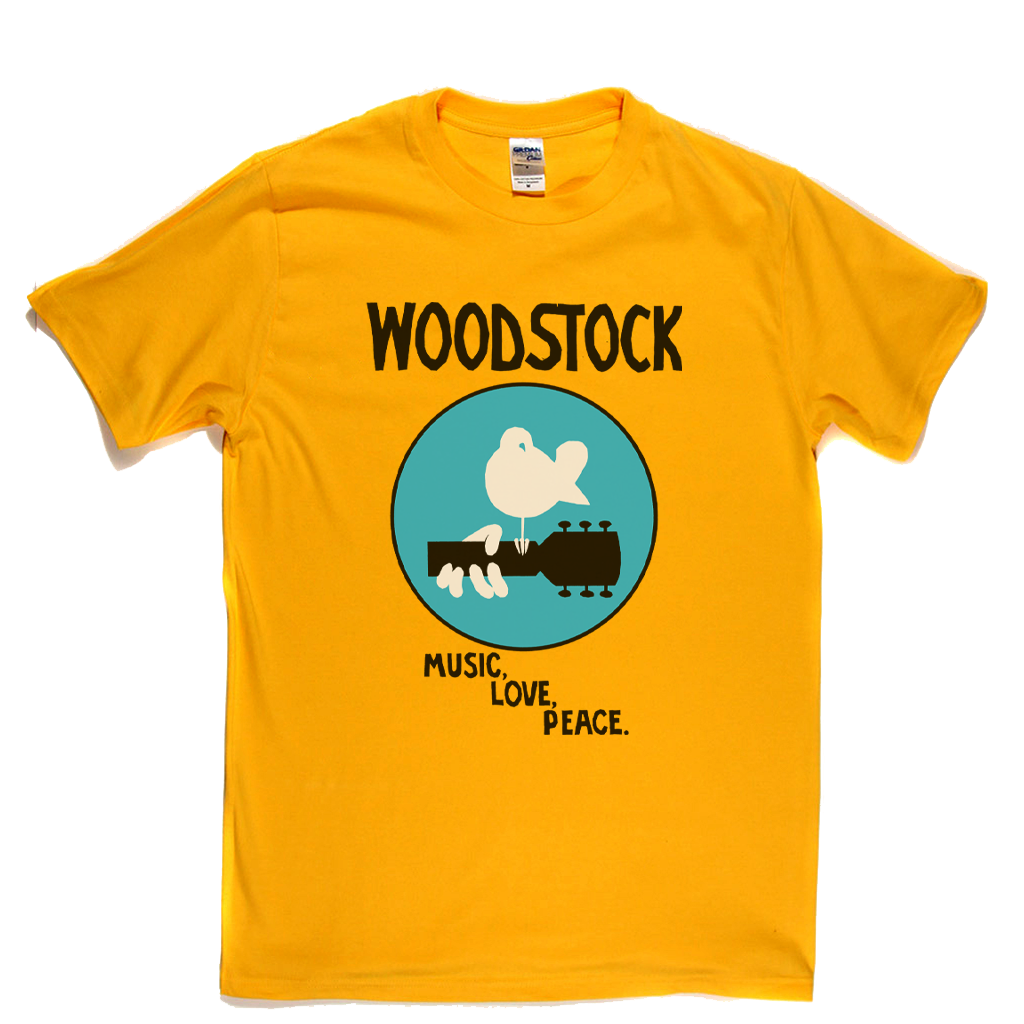 Woodstock Music Love Peace T-Shirt