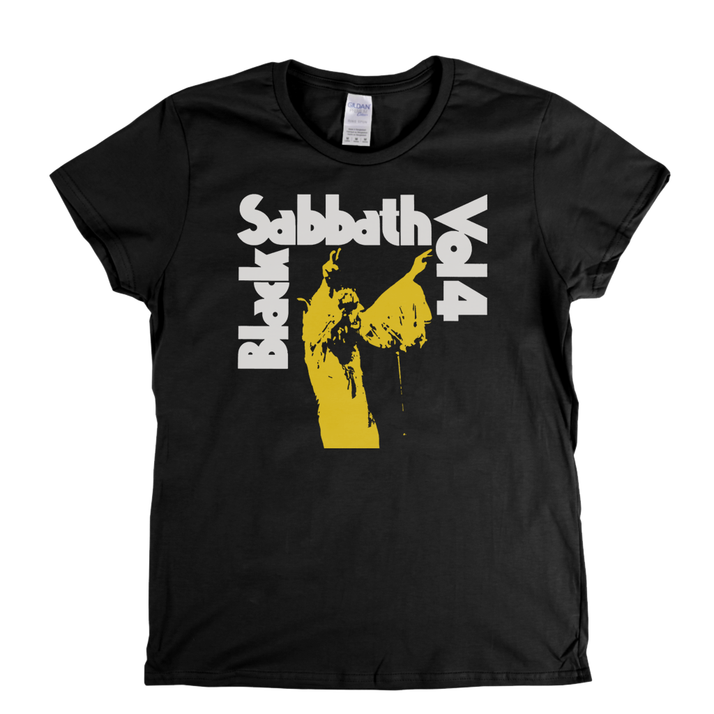 Black Sabbath Vol 4 Womens T-Shirt