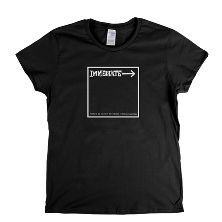 Immediate Record Logo Womens T-Shirt