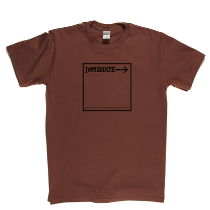 Immediate Record Logo T-Shirt