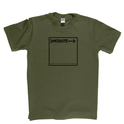 Immediate Record Logo T-Shirt