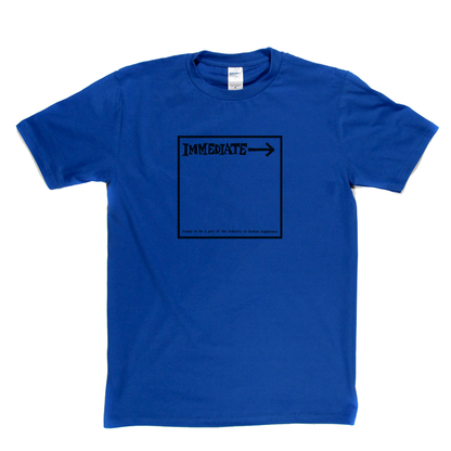 Immediate Record Logo T-Shirt