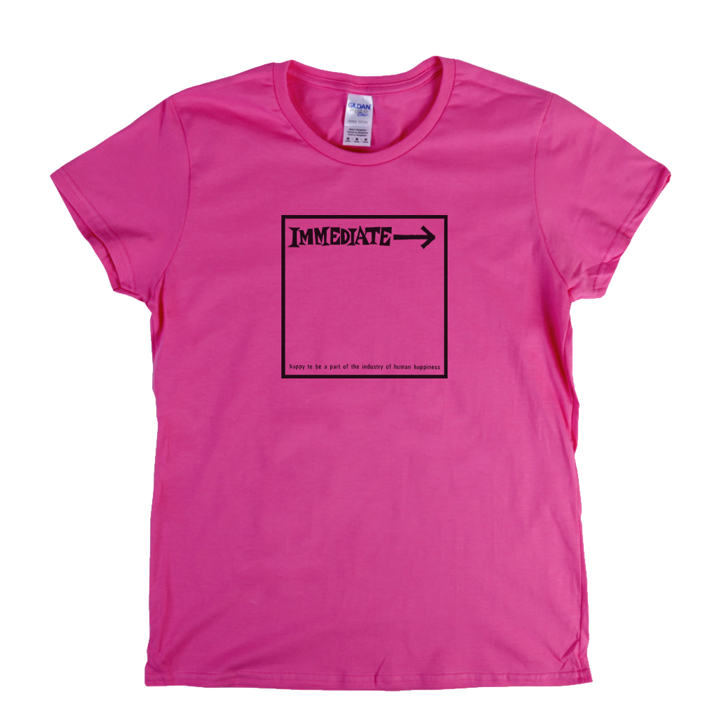 Immediate Record Logo Womens T-Shirt
