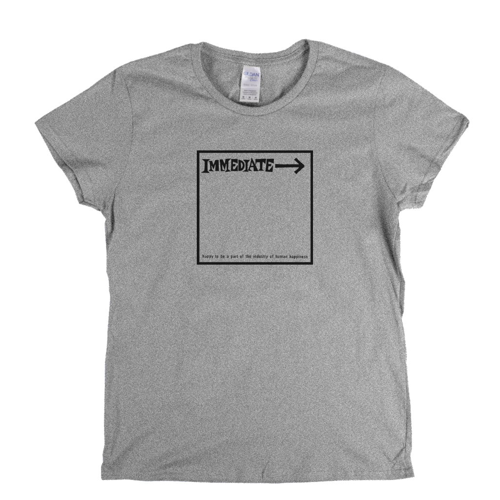 Immediate Record Logo Womens T-Shirt