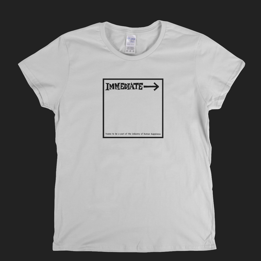 Immediate Record Logo Womens T-Shirt