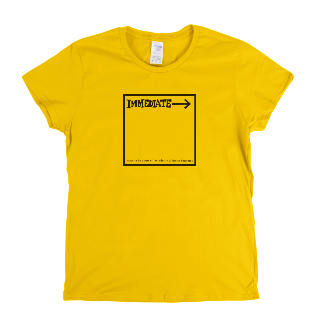 Immediate Record Logo Womens T-Shirt