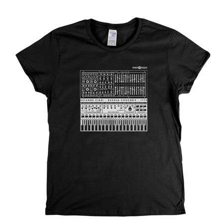 Suzanne Ciani Buchla Concerts 1975 Womens T-Shirt