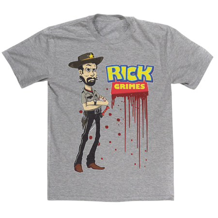 Rick Grimes Mashup T Shirt Inspired By The Walking Dead & Toy Story