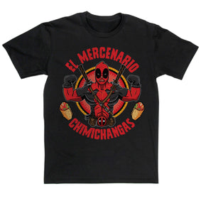 El Mercanario Chimichangas T Shirt Inspired By Deadpool