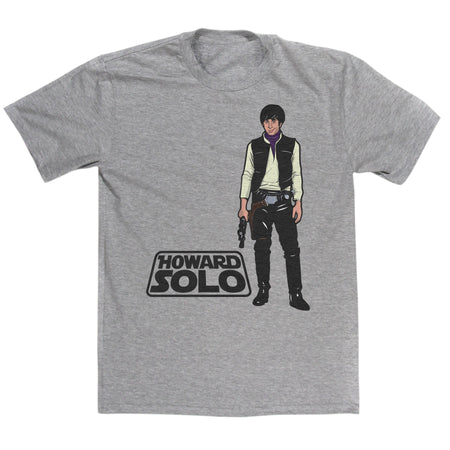 Howard Solo Mashup T Shirt Inspired By Big Bang Theory & Star Wars