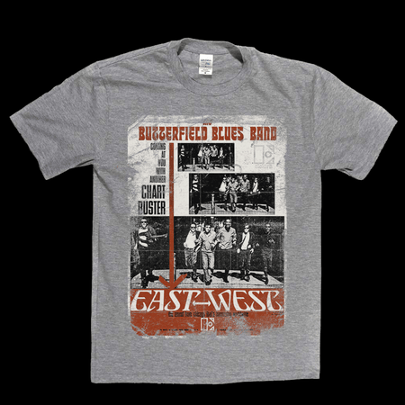 Butterfield Blues Band East West Poster T-Shirt