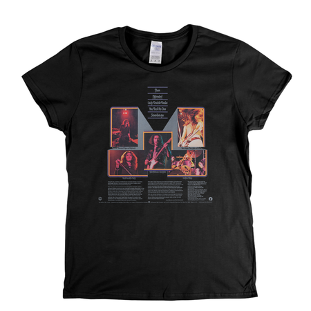 Deep Purple Made In Europe Back Sleeve Womens T-Shirt