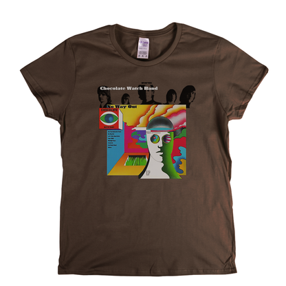 Chocolate Watch Band Womens T-Shirt