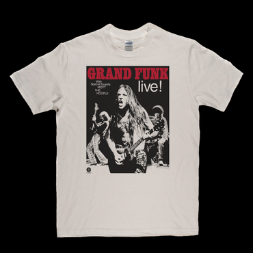 Grand Funk Live Poster T-Shirt