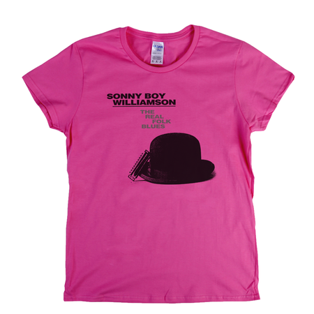 Sonny Boy Williamson The Real Folk Blues Womens T-Shirt
