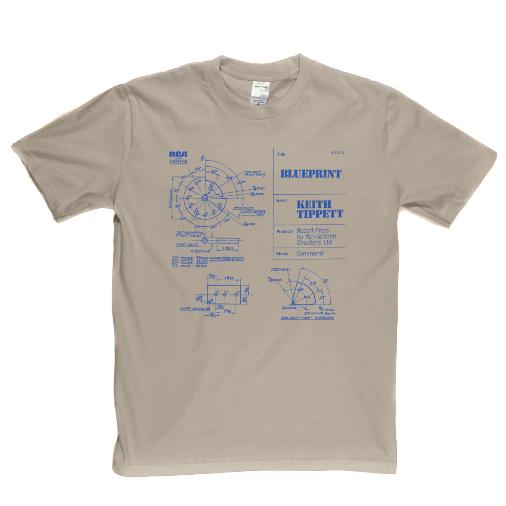 Keith Tippett Blueprint T-Shirt