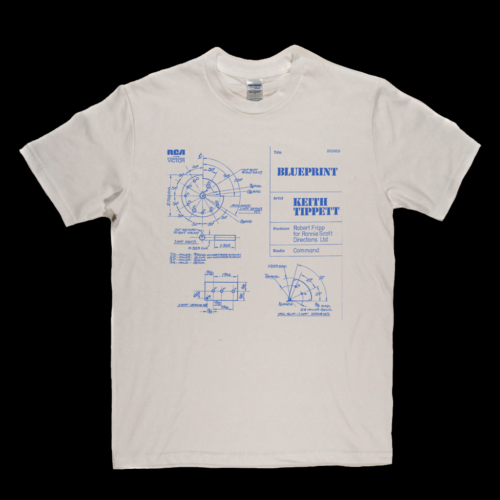 Keith Tippett Blueprint T-Shirt