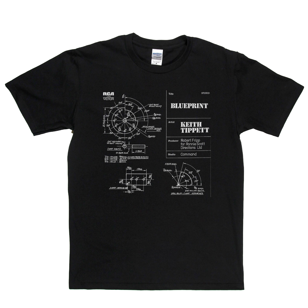 Keith Tippett Blueprint T-Shirt