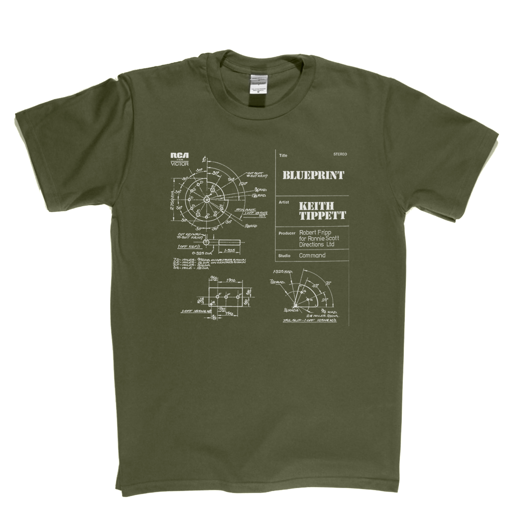 Keith Tippett Blueprint T-Shirt