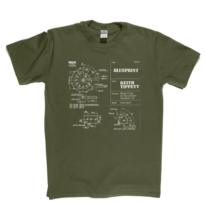 Keith Tippett Blueprint T-Shirt