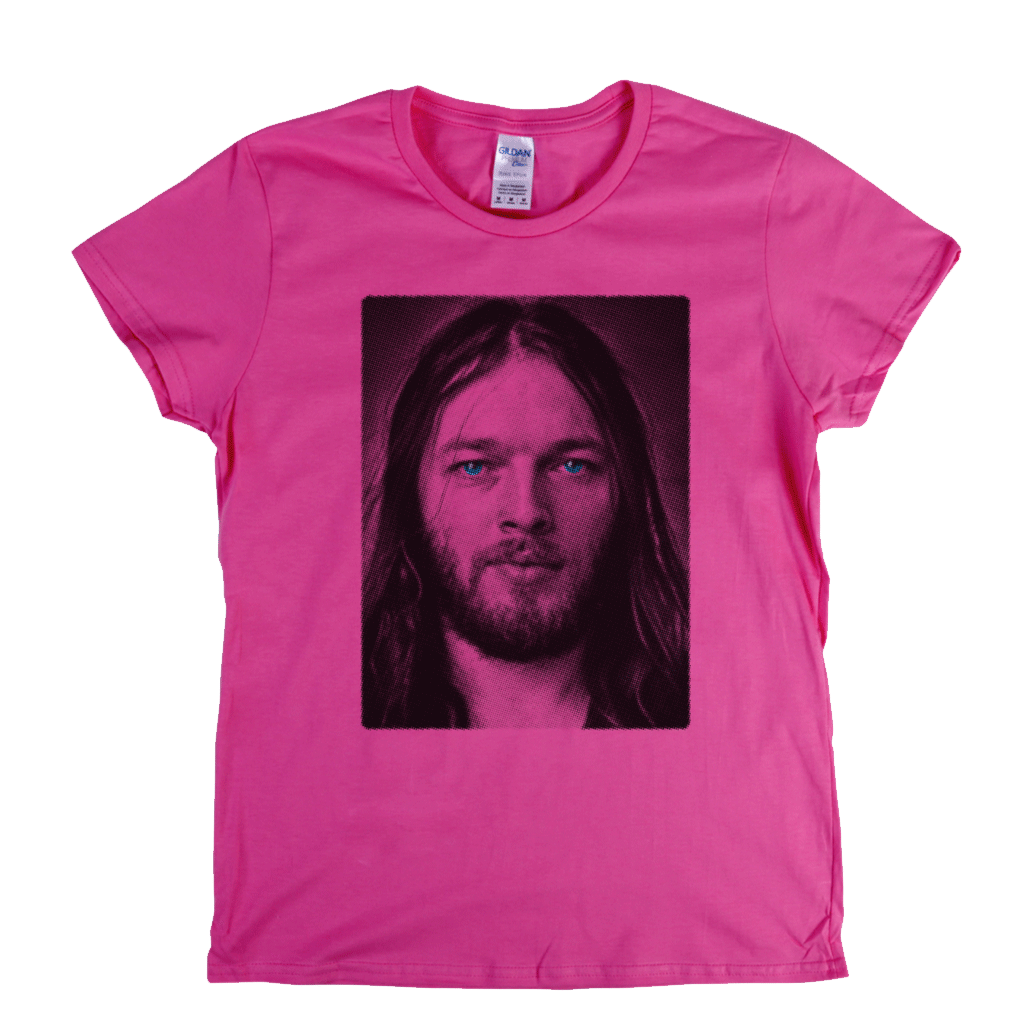 Dave Gilmour Blue Eyes Womens T-Shirt