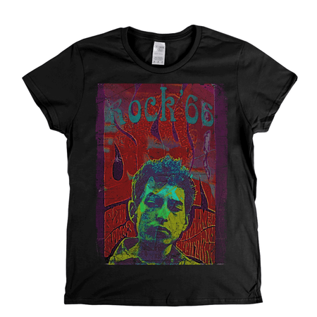 Bob Dylan Rock 66 Womens T-Shirt