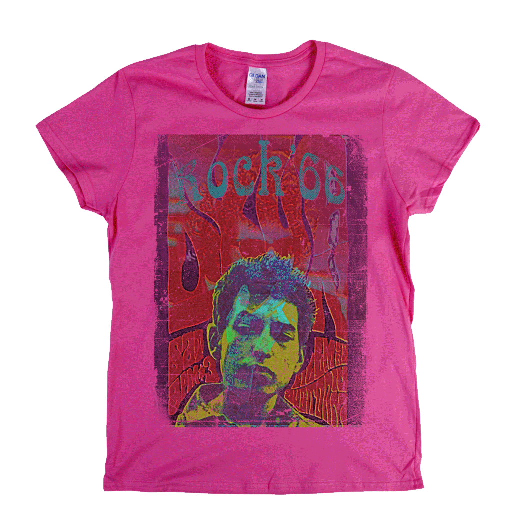 Bob Dylan Rock 66 Womens T-Shirt
