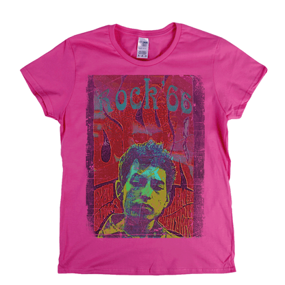 Bob Dylan Rock 66 Womens T-Shirt