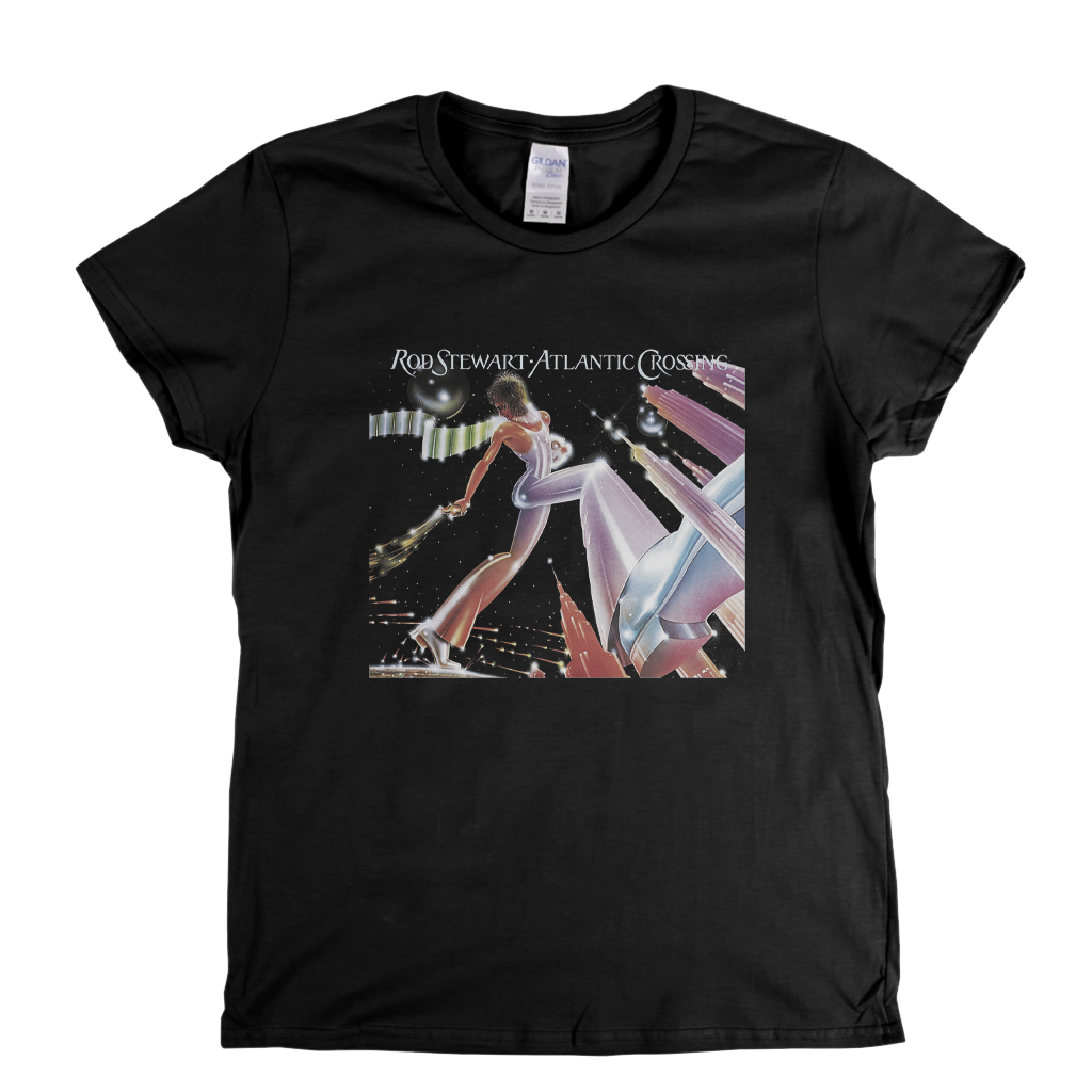 Rod Stewart Atlantic Crossing Womens T-Shirt