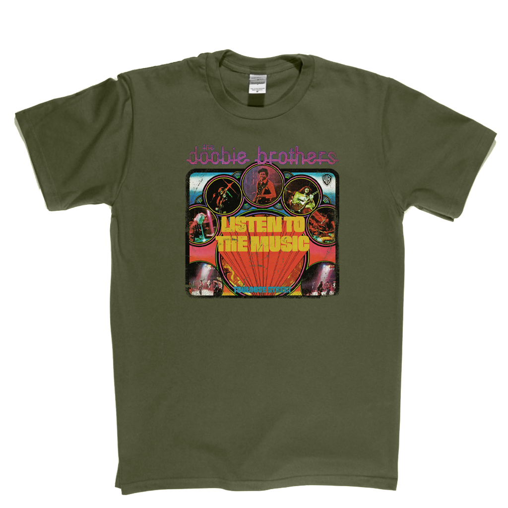 The Doobie Brothers Listen To The Music T-Shirt