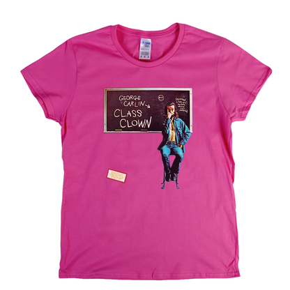 George Carlin Class Clown Womens T-Shirt