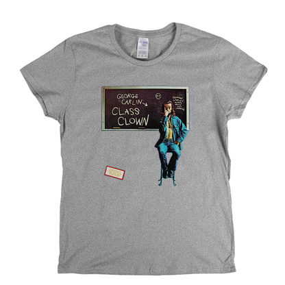 George Carlin Class Clown Womens T-Shirt