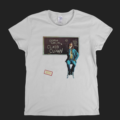 George Carlin Class Clown Womens T-Shirt