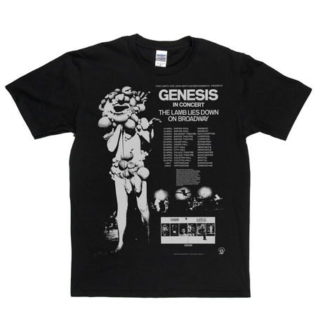 Genesis Lamb Lies Down Poster T-Shirt